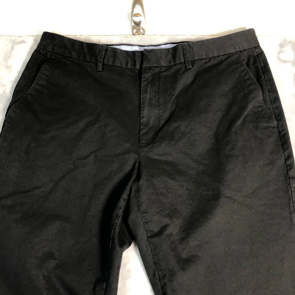 J. Crew Men's Flex Bedford Straight-Fit Chino's Black Size 36 x 32